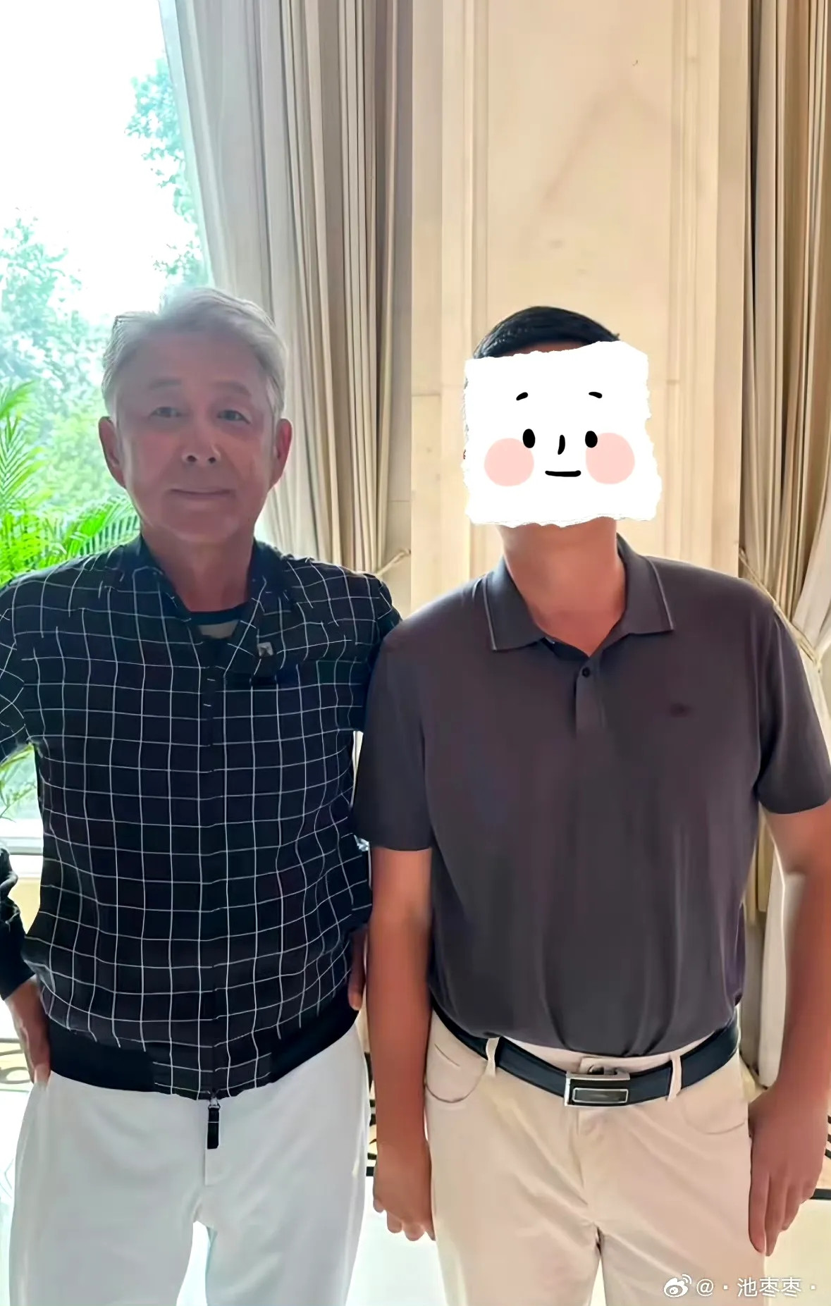 原来陈道明都70岁了啊？头发全白了不是很正常，头发白不白不算啥，关键是这脸，这身