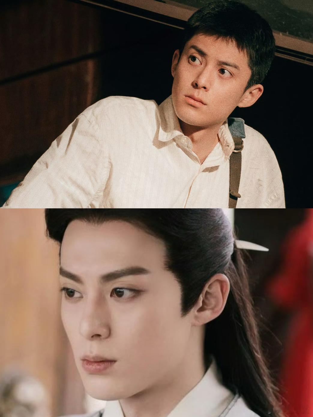 王鹤棣遇上潘粤明面相变了没想到这次王鹤棣会这么反差！《黑夜告白》里，眉眼都柔和