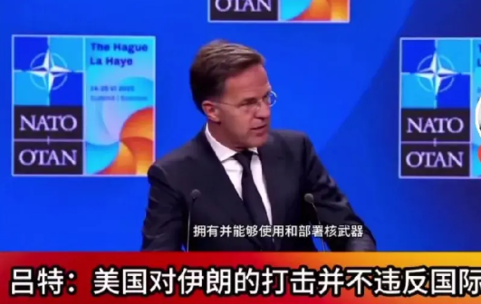 一个阴暗的人。看到一篇英国《卫报》美国版的评论文章，对北约秘书长吕特进行了讽刺，