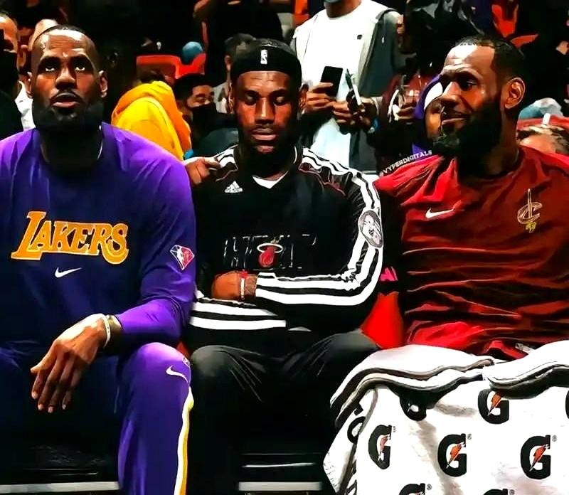 这可能是勒布朗最后一季了！41岁的勒布朗，本赛季仍保持稳定输出。他和儿子