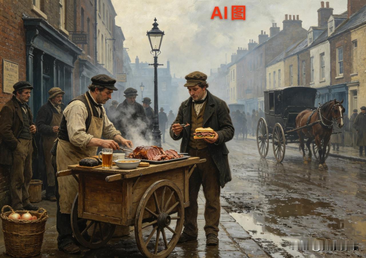 200年前，英国普通人都吃些什么？我们的古人又在吃什么？大约1820年的英国