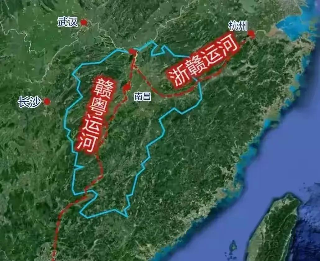 江西的好运终于来了，天价大运河助力江西告别“环江西经济圈”的尴尬。史上最贵的