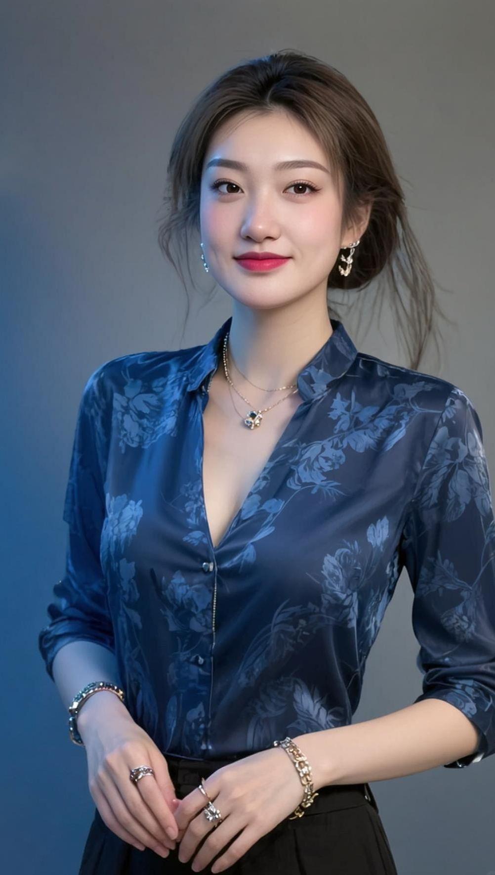 AI优雅写真李梦