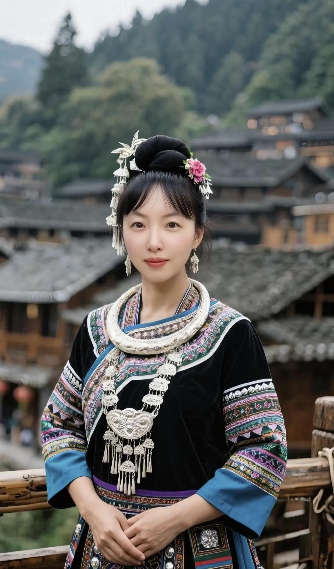 四川美女游历贵州，打卡黄果树，西江，贵阳，小七孔贵阳:避暑之都，四大美食之都