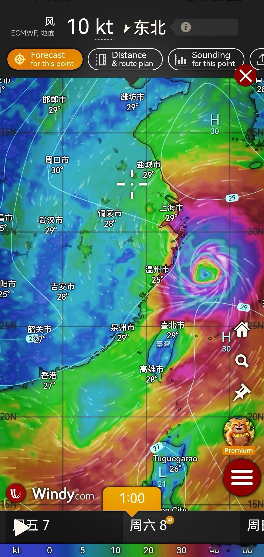 浙江、福建、上海、江苏、山东、河北、河南、安徽、湖北、江西、湖南等省市预计降雨