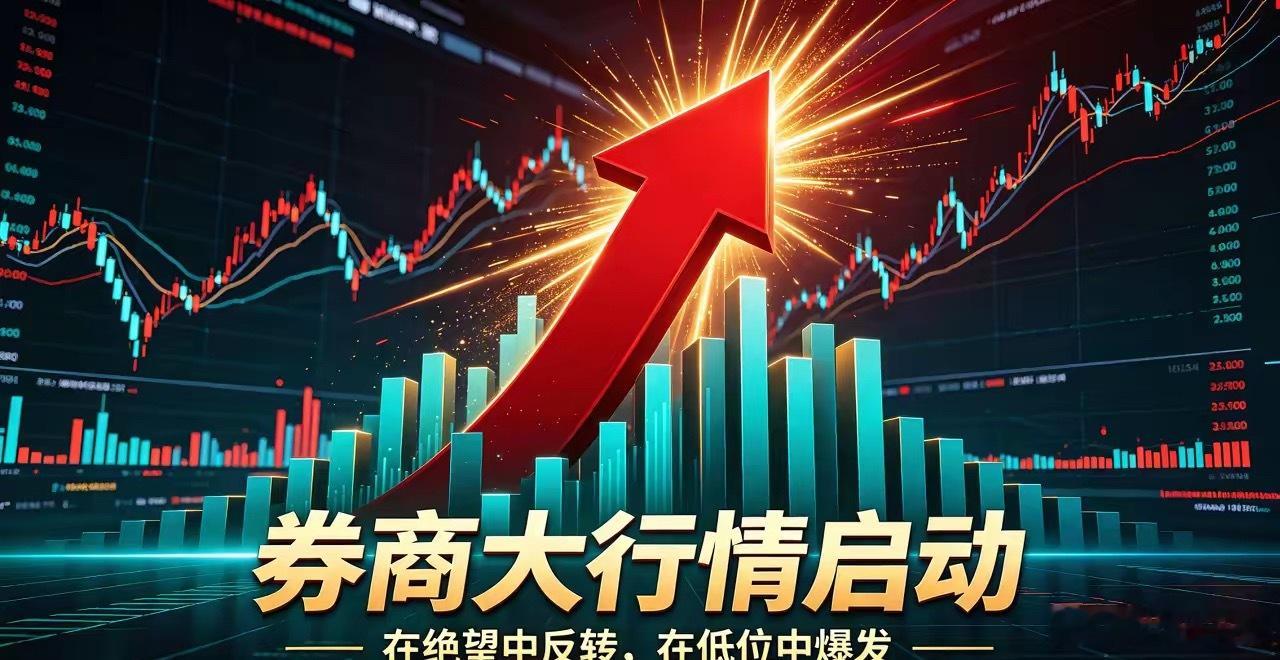 当所有人都抛弃券商时，大行情已经悄然启动！当全网都在为高位赛道摇旗呐喊，当散户们