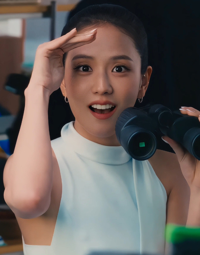 kimjisoo我一直在等这套造型……金智秀vitaday全球品牌大使