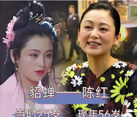 陈红的貂蝉，饰演的很成功，不仅人物长得漂亮，演技也十分厉害，把貂蝉演绎的非常生动