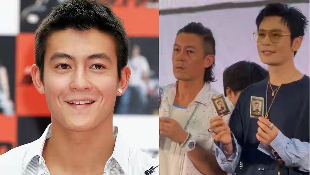 参加活动，陈冠希被嘲显老，与黄晓明同框“像父子”，事后回应：帅是一种态度，从来不是单指外表​