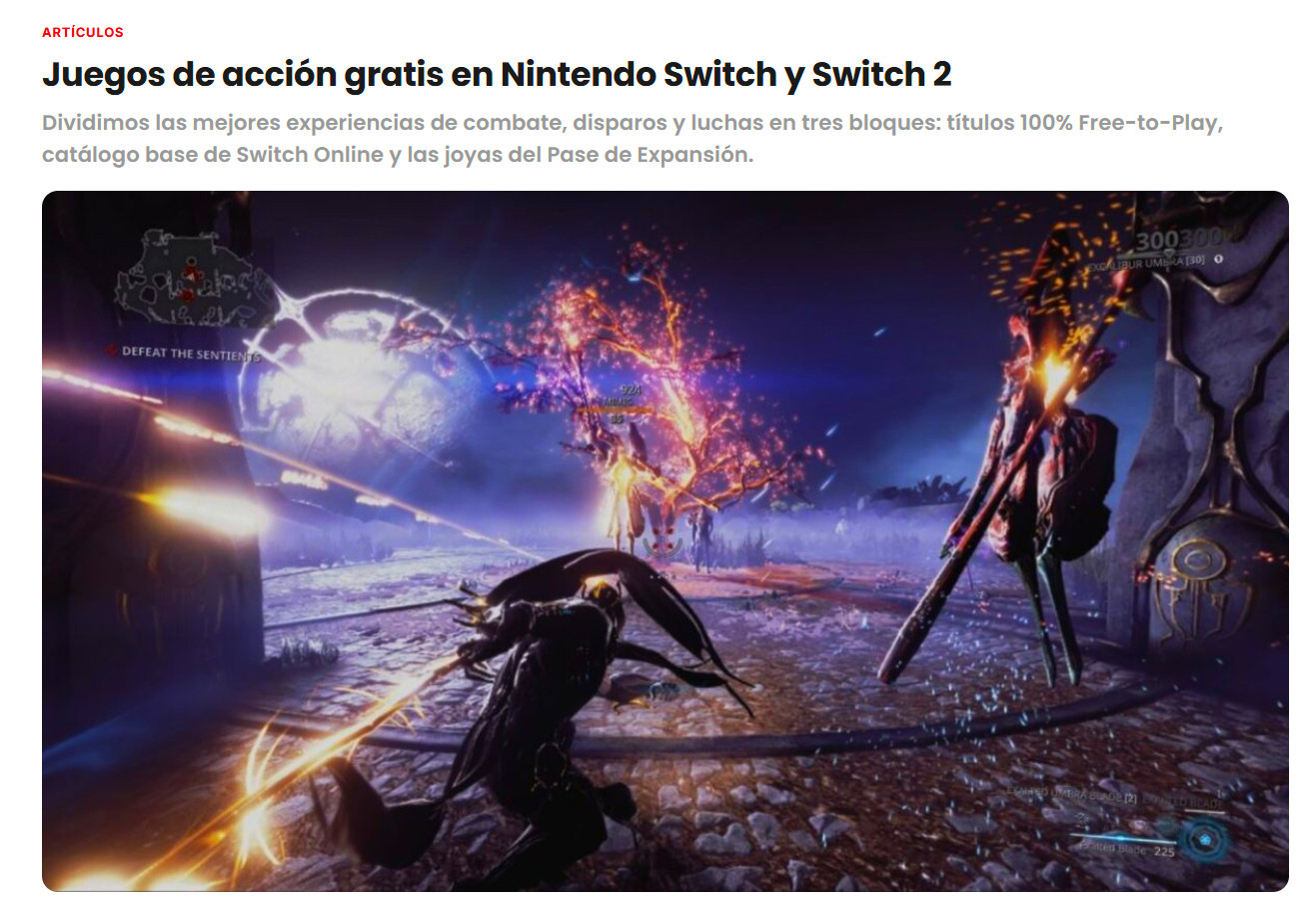 【Switch/Switch2免费动作游戏汇总】近日外媒nintenderos盘
