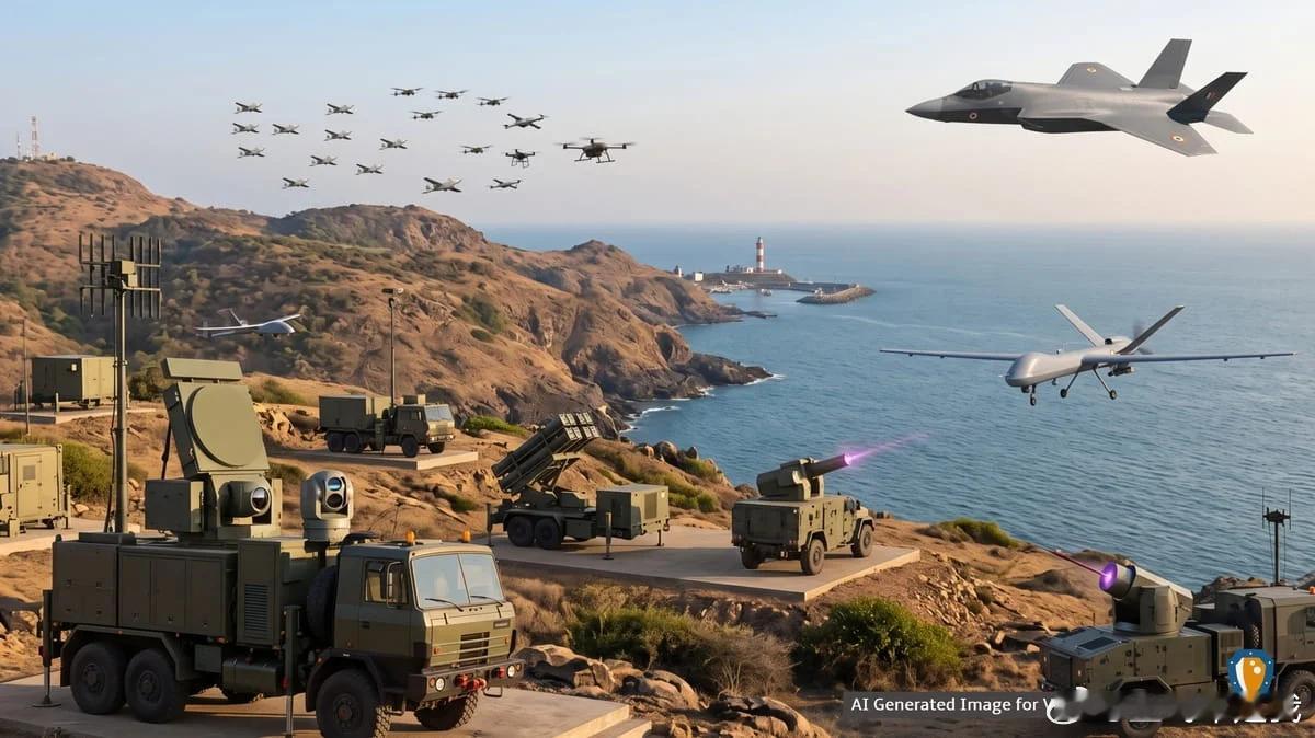 从S-400到激光炮，印度正在编织一张反无人机天网，专治各种蜂群印度空军正在做一