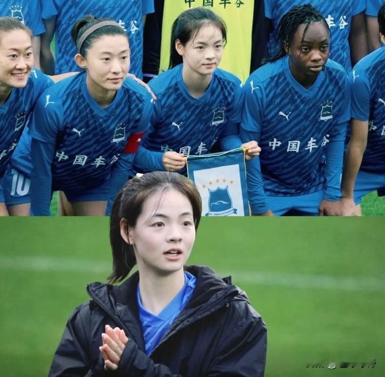 最美女足运动员，姜晨璟上演绝杀武汉女足1-0战胜奥克兰联女足！在刚刚结束的首