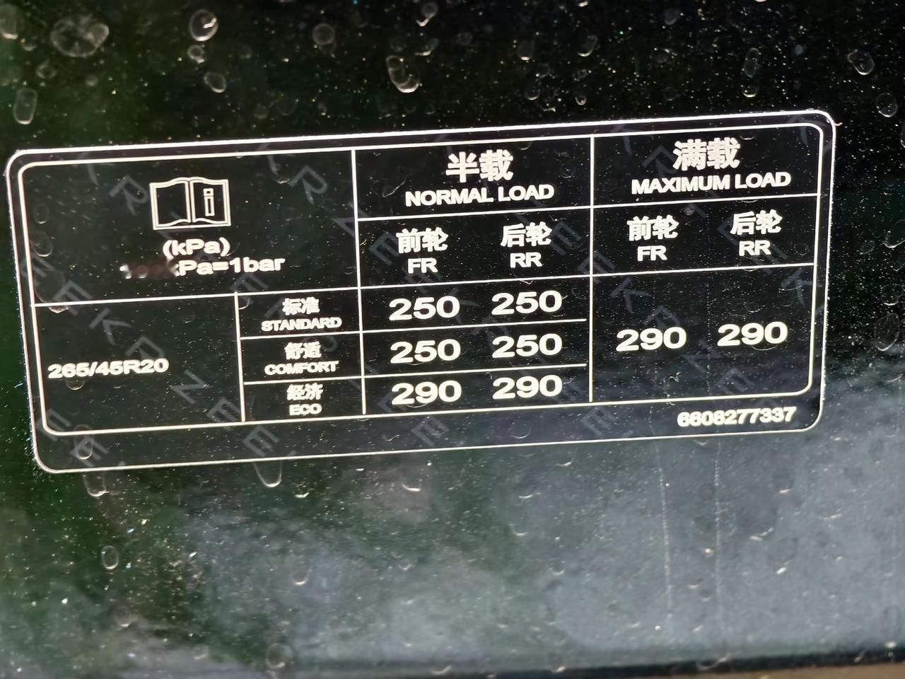 这胎压就是霸道。有木有推荐胎压3.0以上的家用车