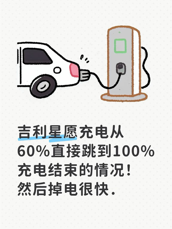 吉利星愿充电问题