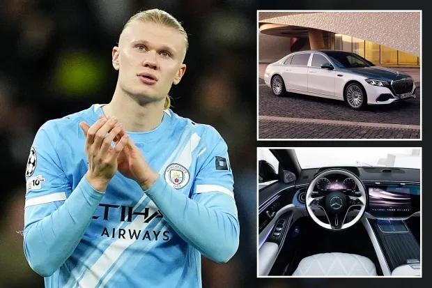 不到一周工资，哈兰德花费40万英镑购置了一辆全球限量迈巴赫！近日，据英国媒体