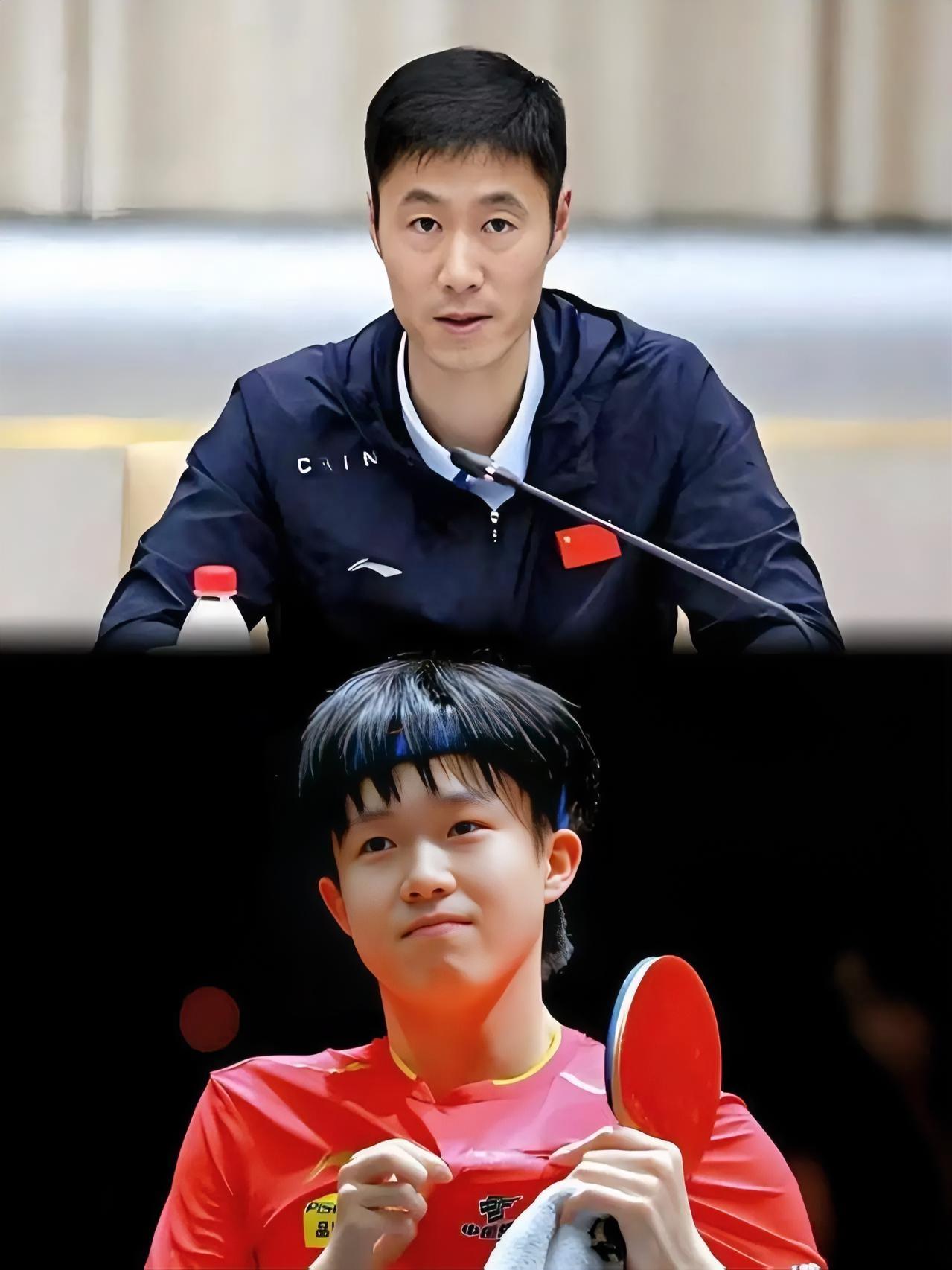 看完这场球，王励勤怕是坐不住了。脑子里估计就一个念头：摇人，赶紧把樊振东喊回