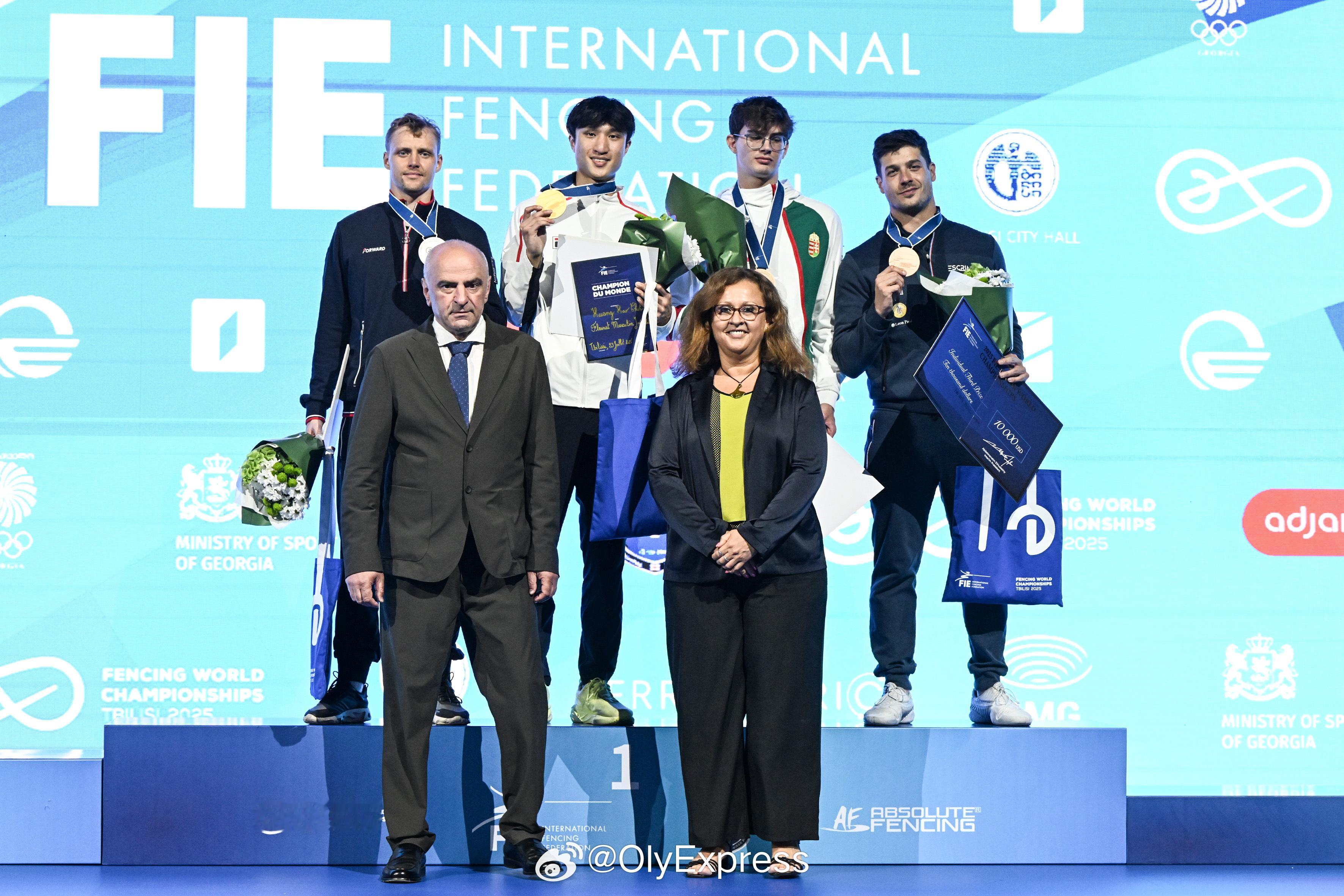 【击剑世锦赛中国香港男花称王乌克兰女重封后】国际体坛战报速递7月23日格鲁吉