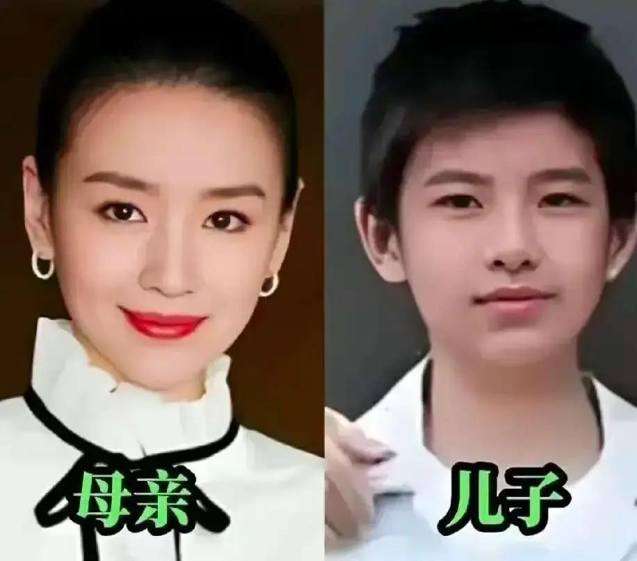 刘诗诗带着儿子步步现身虹桥机场，小家伙帽子压得很低，侧脸还是露馅，眉眼跟刘诗诗像