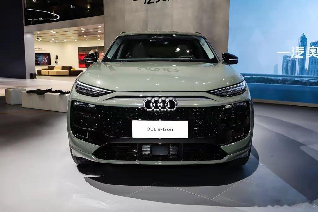 奥迪Q6Le-tron卖20万能不能火？这个跟大众ID6是不一样的，轴距更长