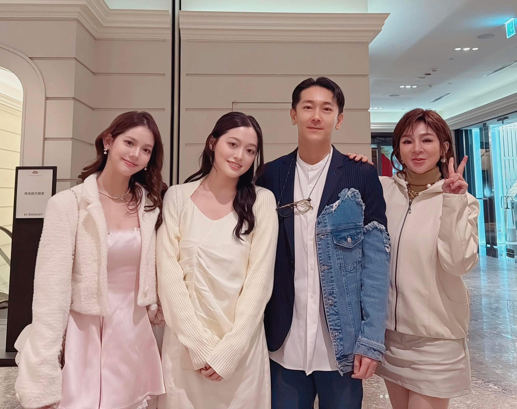 彩桦姐也是打卡小天后，晒出超多合照！陈汉典lulu婚礼现场陈汉典Lulu婚礼照