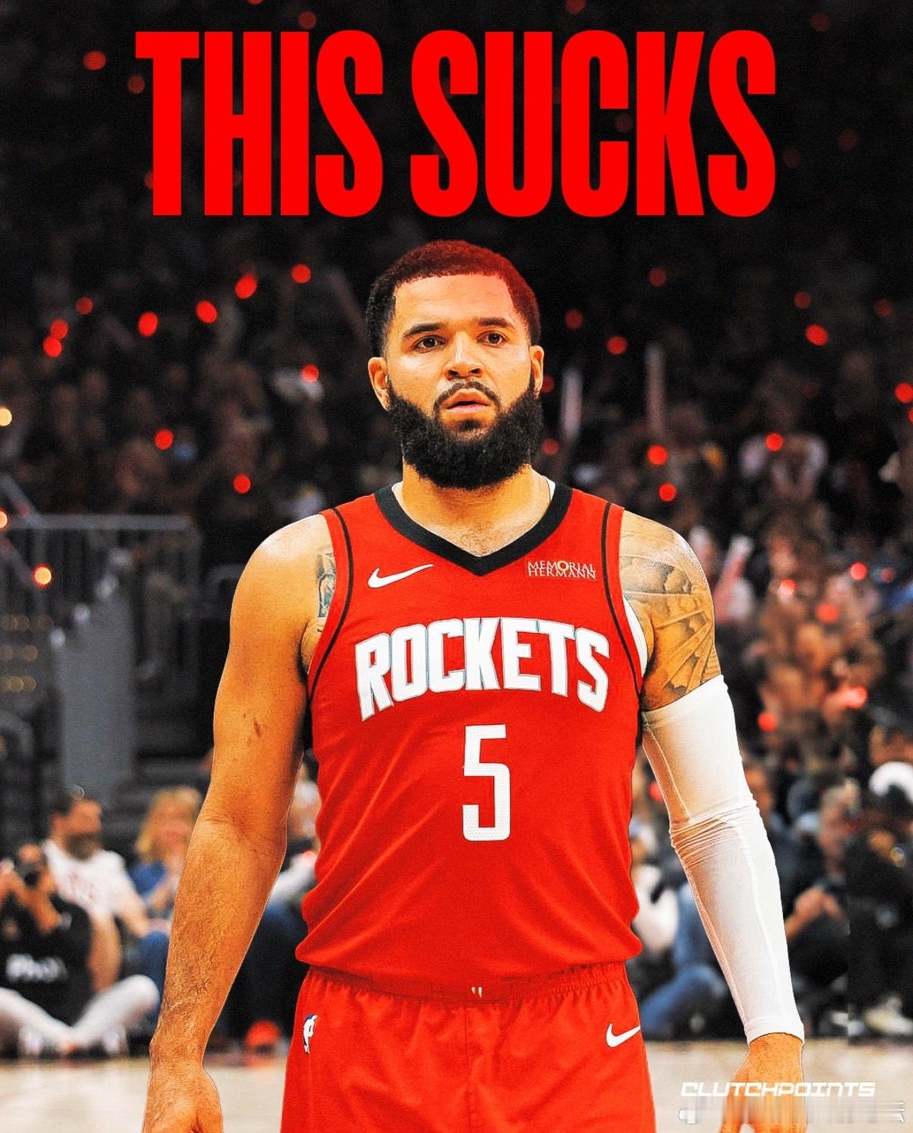 追梦播客谈火箭：“我喜欢火箭队的阵容，我只是觉得，指望在没有范弗里特￼的情况下争