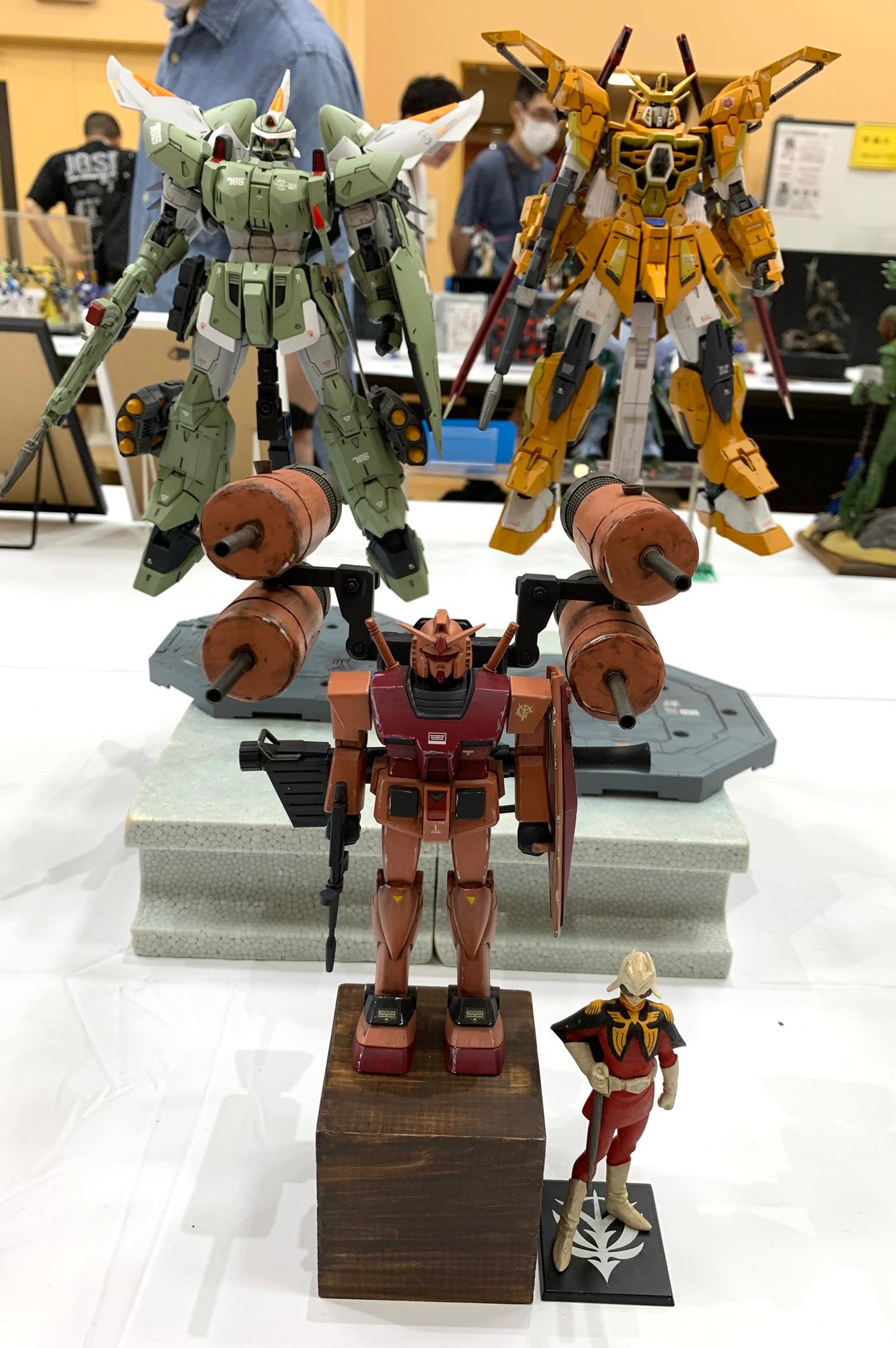 本周末山梨市模型展示交流会作品合集PART1高达模型​​​