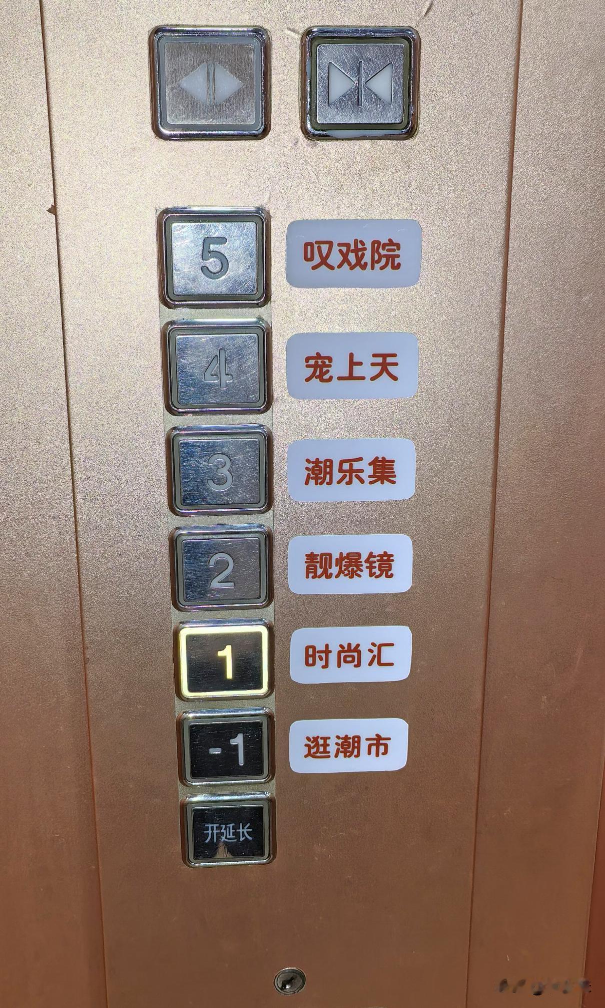 这电梯告示挺有趣的，你们有看懂的吗？