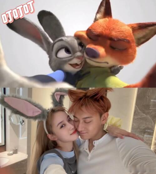 黄子韬徐艺洋cos尼克朱迪谁懂啊！黄子韬的挑眉坏笑是尼克本狐，徐艺洋自带朱迪的倔