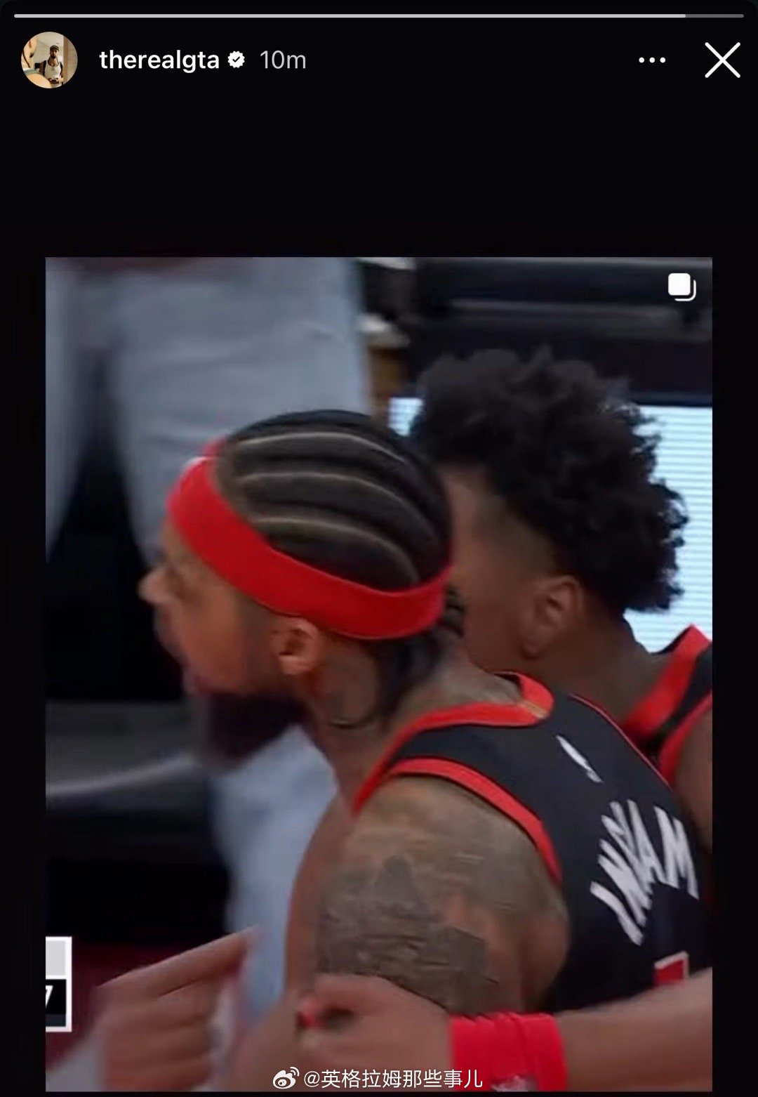 老6阿尔瓦拉多今天赛后第一时间转发了英格拉姆绝杀的视频，此刻老6心里五味杂陈吧。