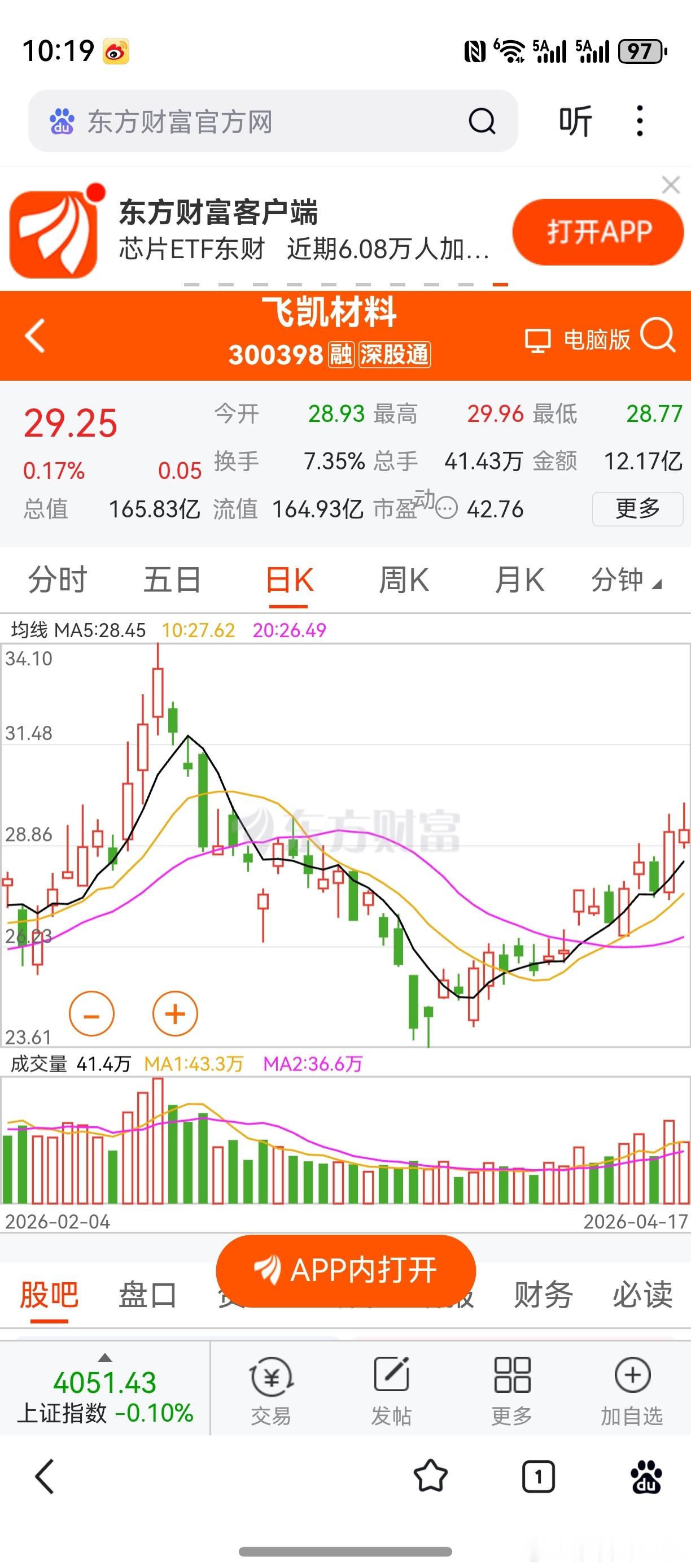 在逛股吧，看看相关联的股票。20天线圆弧向上，半个月亮爬上来？2023年数字经济