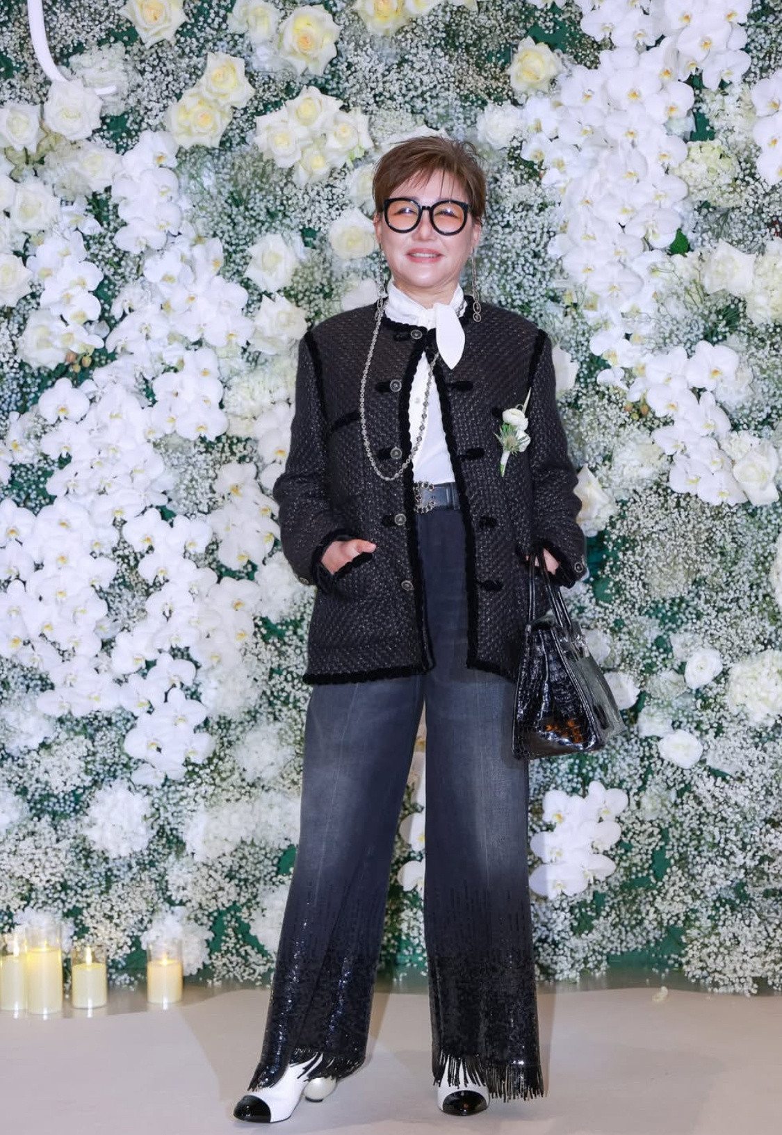 邱泽和许玮甯婚礼上的宾客，蓝心湄、吴姗儒和老公、王阳明和蔡诗芸、陶晶莹和儿子、曾