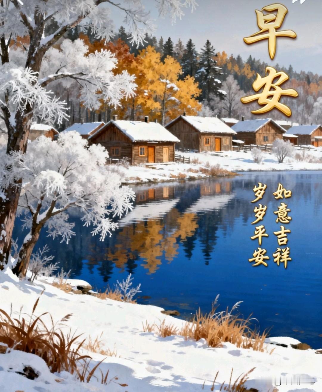 早安，朋友！生活或许偶有寒流，但温暖从未缺席。愿你心中常驻一团不灭的火