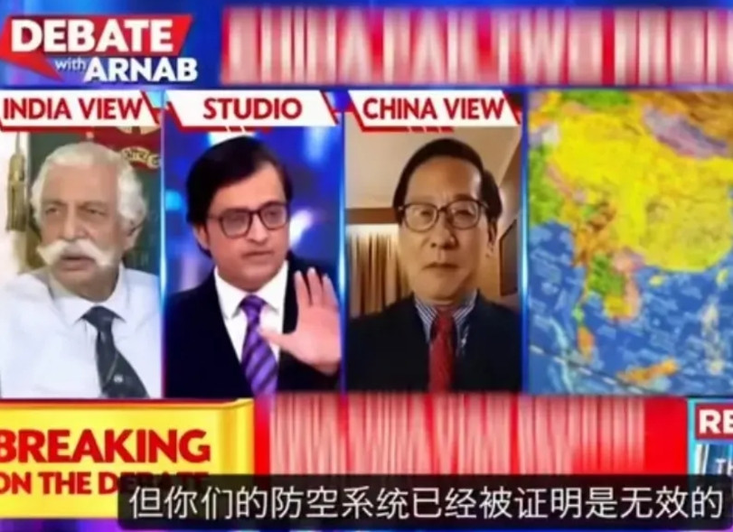 千万不要叫醒装睡的印度……高志凯教授做客印度电视台被怼的无法发声，各种被抢话、插
