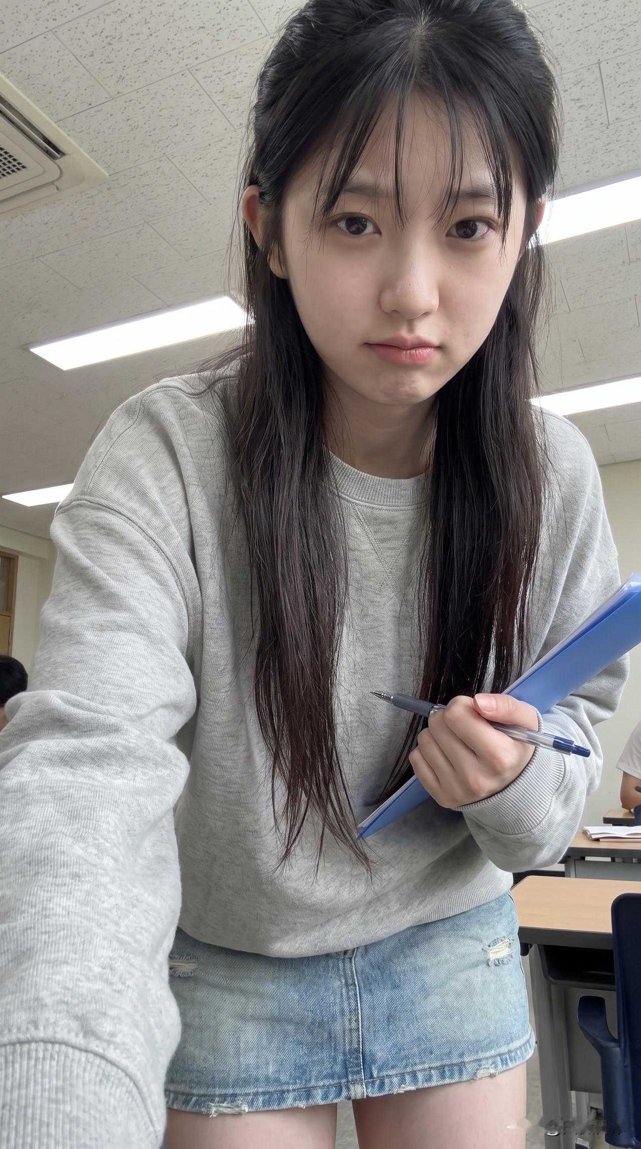 好好学习天天向上清新脱俗的女孩子是什么样子的呀你的大四生活是怎样的