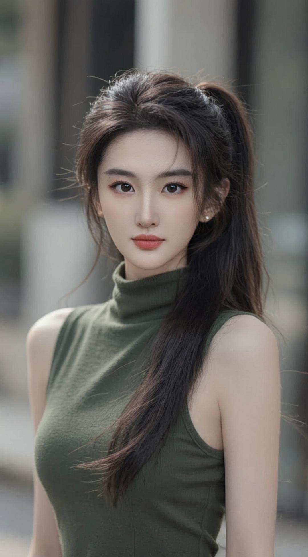 AI青衫佳人今日分享美女女神这也太好看了