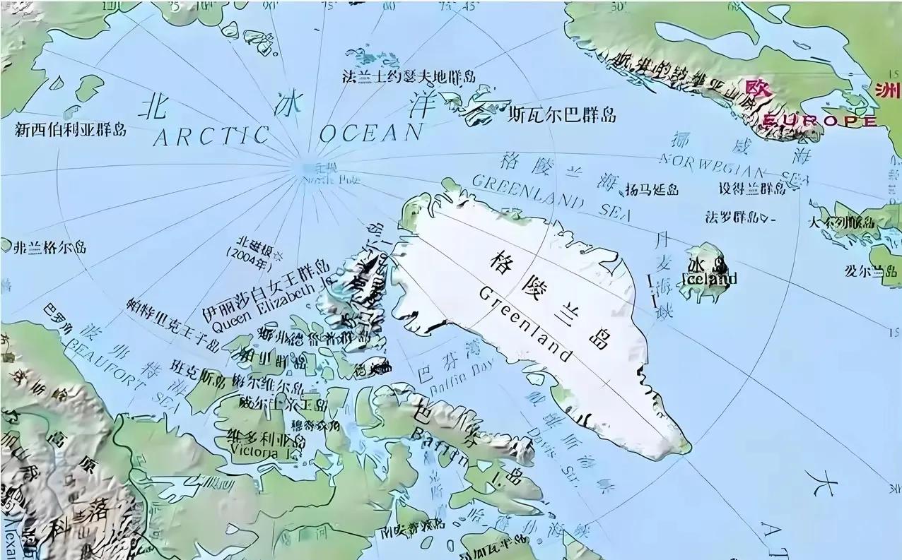 老特要对格陵兰岛下狠手了！这步棋能逼欧洲跟美国翻脸。格陵兰岛攥着北极航道的咽
