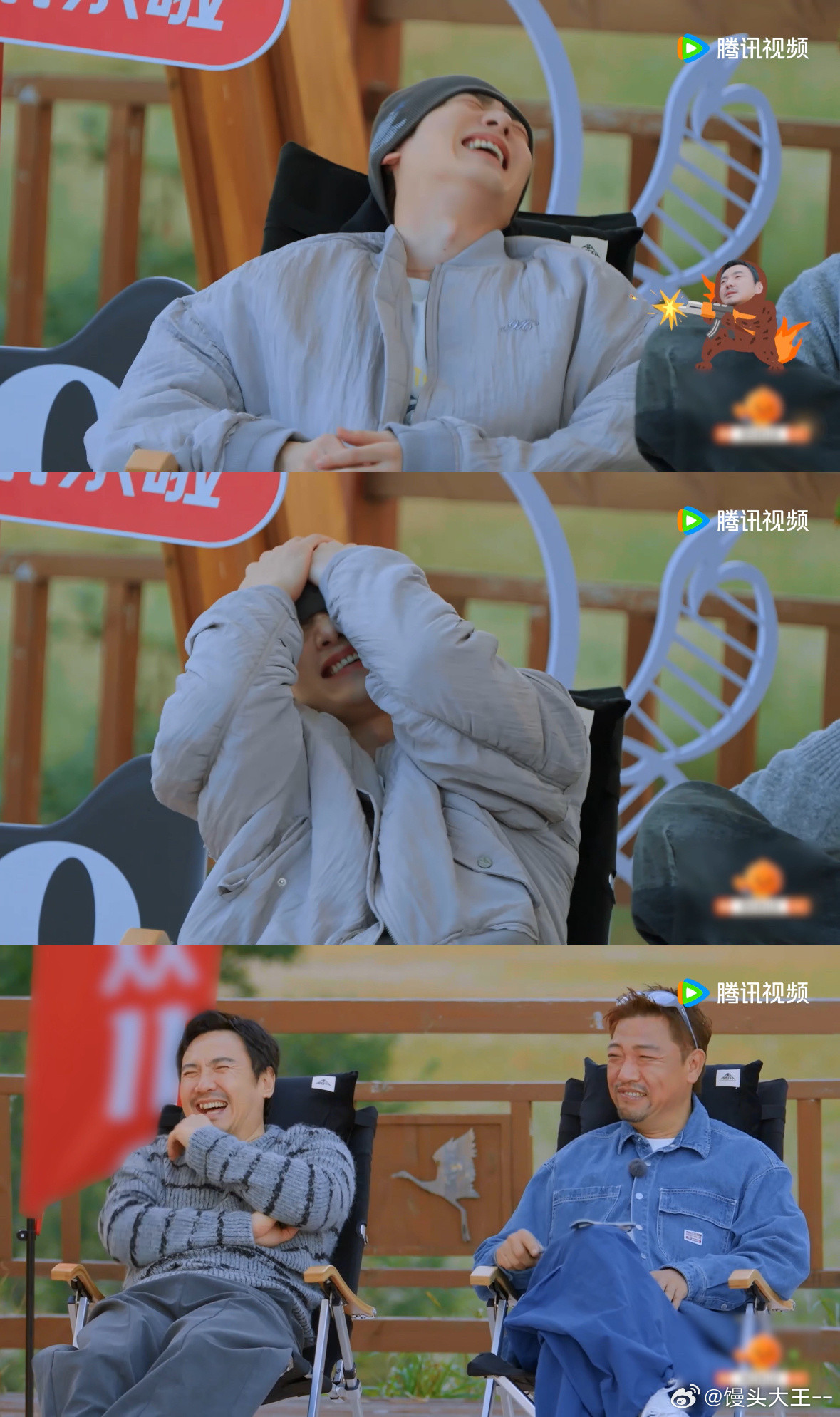 白敬亭吃了没做发型的亏现在就出发小白真的是这次“吃了没做发型的亏”！戴着帽子跑