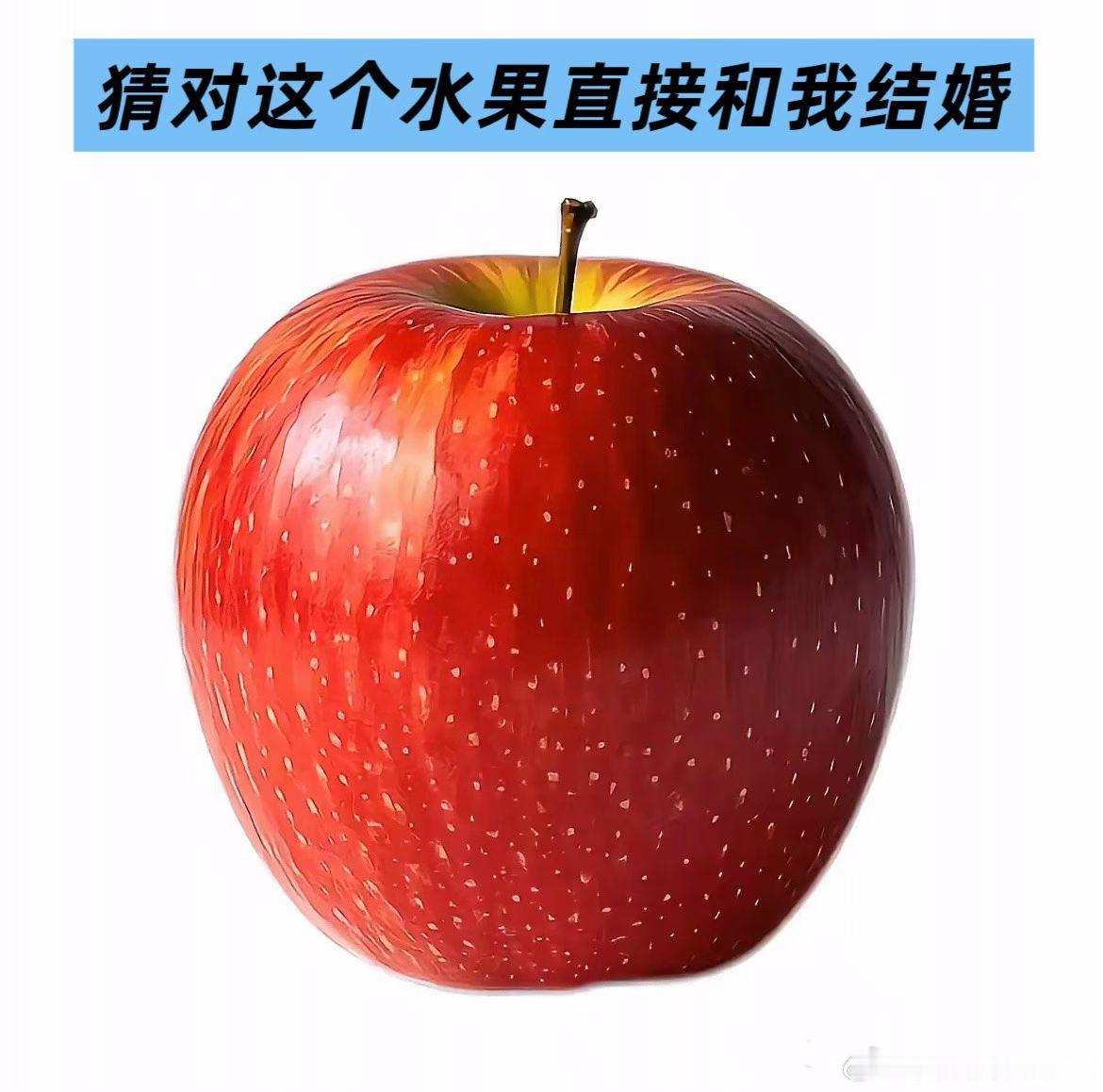 猜对这个水果和我结婚pingguo