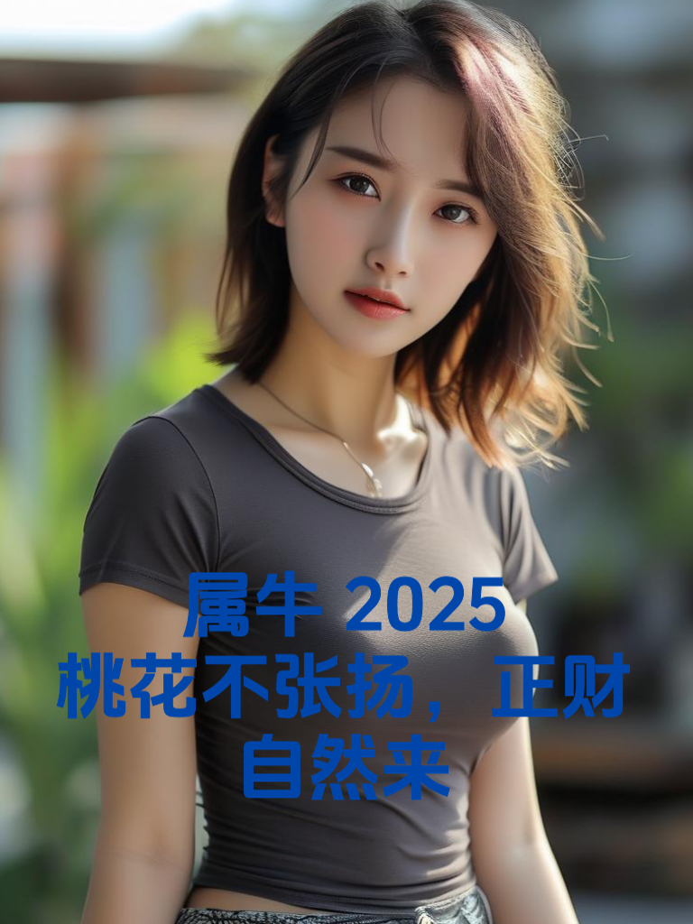 属牛2025：桃花不张扬，正财自然来