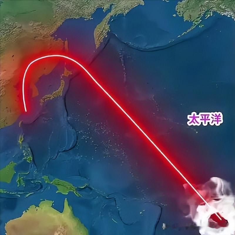 【中国潜射导弹赤裸裸绕个弯！这是“一弹三雕”】不知道这次从核潜艇发射的战略导