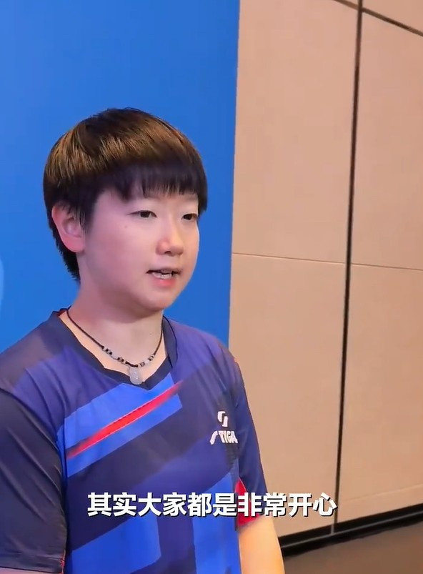 孙颖莎: 希望大家理智看待输赢, 更多关注选手在场上的表现