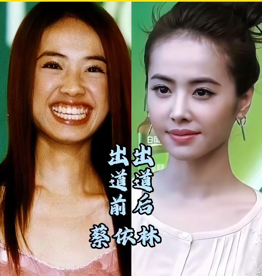 真的是出道以前“丑小鸭”，出道以后“白天鹅”吗？感觉好神奇啊！这些明星歌手出道