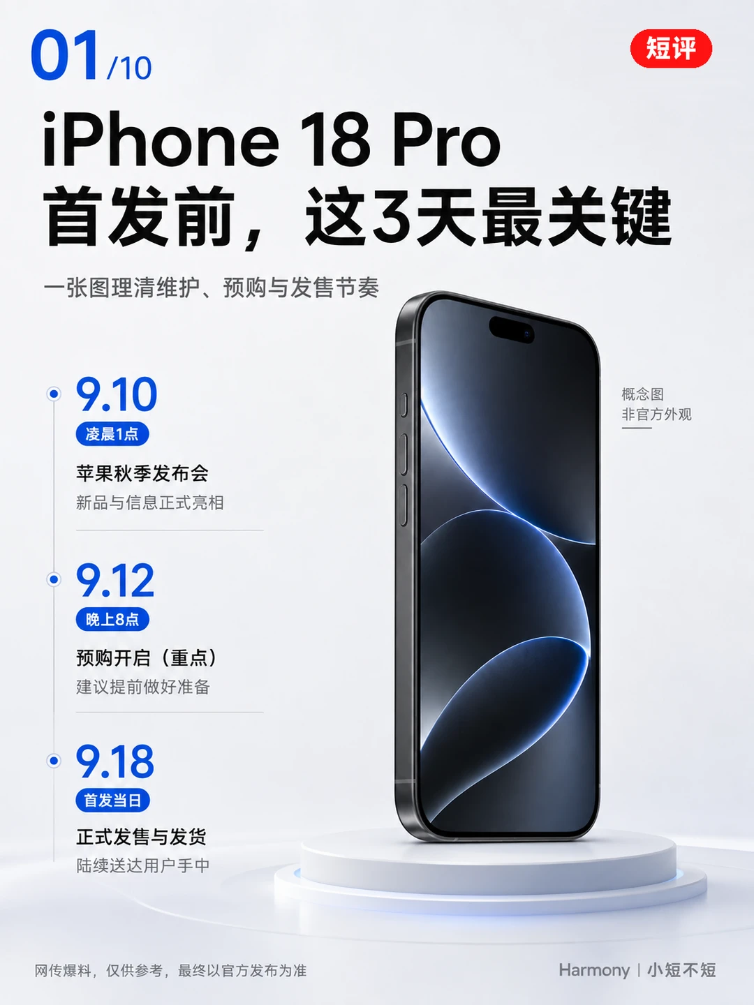 iPhone18Pro首发攻略🔥想第一批拿到先看
