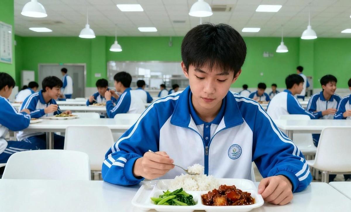 沈阳一所中学最近真是办了件大好事。学校不搞强制统一配餐，把午餐吃什么、怎么吃的