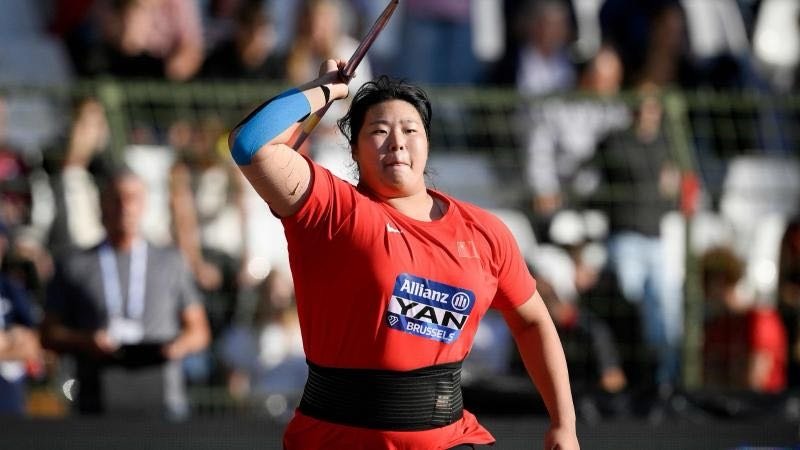 严子怡夺得钻石联赛总决赛女子标枪冠军​