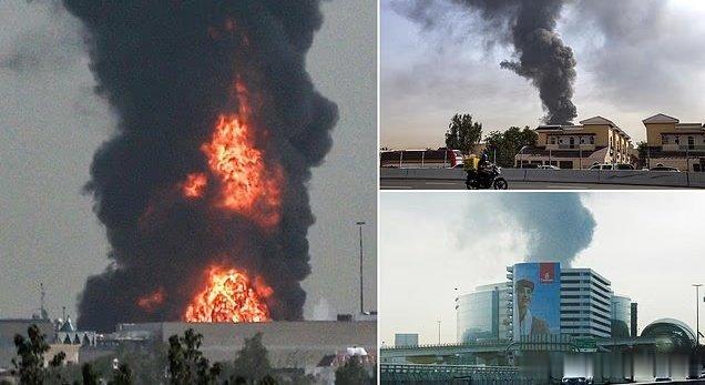 难绷~！《每日邮报》：阿联酋安全部队逮捕了一些在无人机袭击中幸存的外国人，因为他