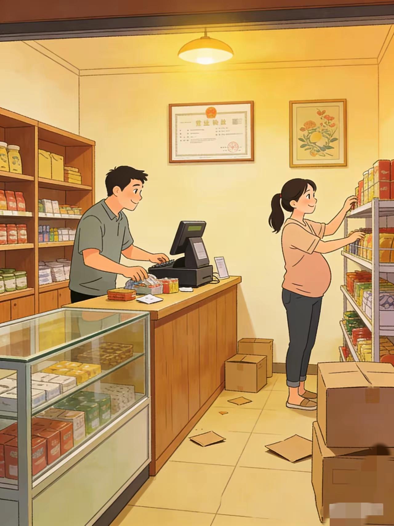 男子开店忙不过来请前妻帮忙，没想到一来二去前妻直接怀了孕，这缘分真是想断都断不了