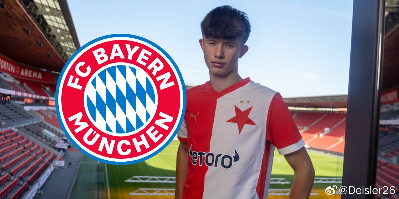 🚨⏳布拉格斯拉維亞正就本隊的16歲攻擊型中場——馬圖什·斯爾巴（Matouš