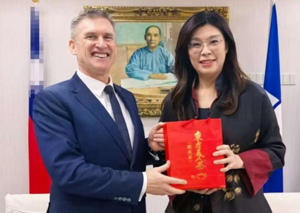 藏不住了！郑丽文的狐狸尾巴露出来了！在12月12日，国民党主席郑丽文接见了新西兰