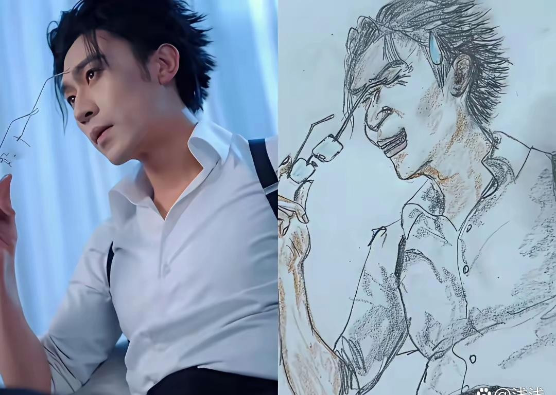 这届短剧男神们怕是要被灵魂画手坑惨了，好好一张帅脸硬是画成了山海经现场。刷到那些